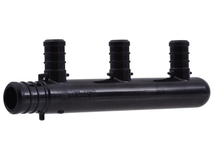 Poly Crimp Multi-Port Tee - SKU: UPMPT3C