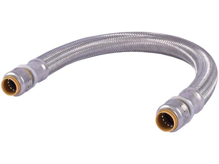 SharkBite Max brass push-to-connect Braided Water Heater Connector
