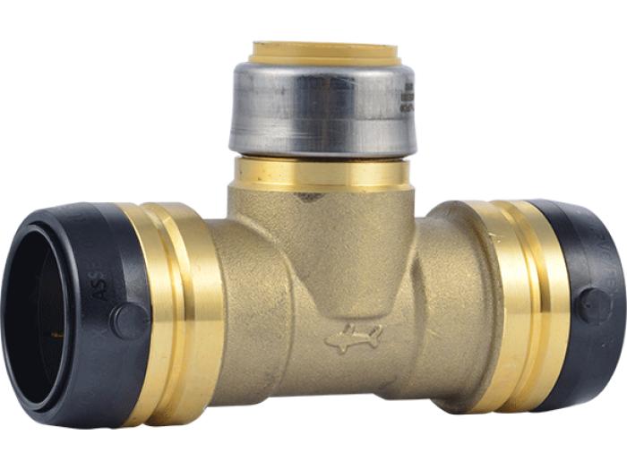 Brass Push Reducing Tee - SKU: UXL08353528