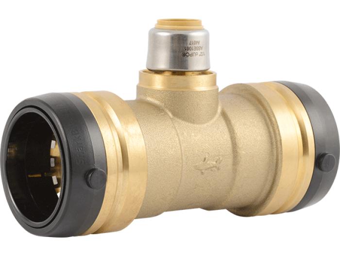 Brass Push Reducing Tee - SKU: UXL08414116