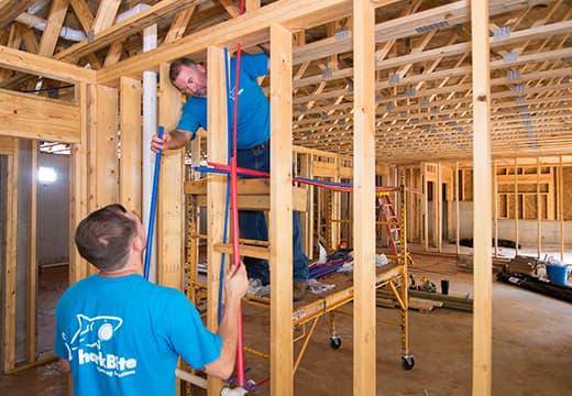 Flexible, Durable PEX Piping for Hot and Cold Potable Plumbing