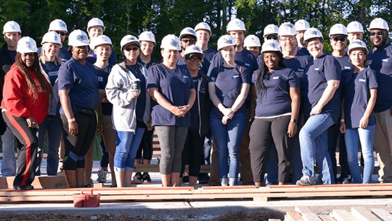 RWC and SharkBite partner with Habitat for Humanity to build new homes for veterans community initiative