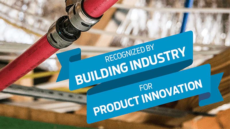 Recognized by building industry