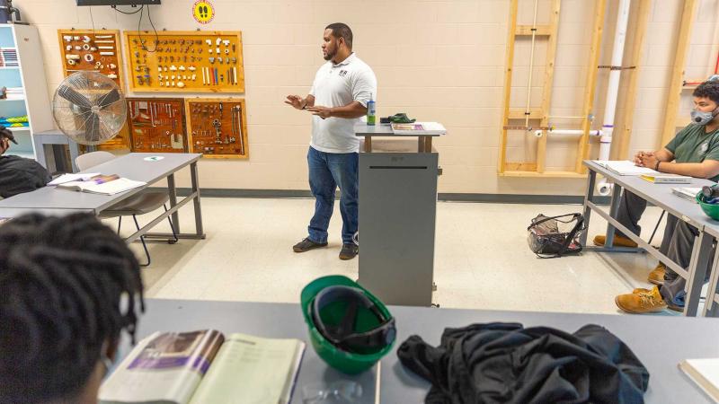 Pedro Bruno plumbing instructor