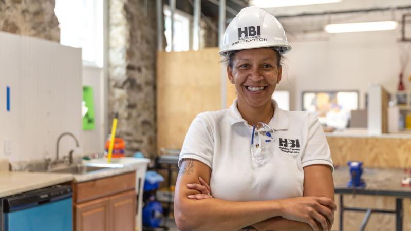 Starr Delgado; HBI Job Corps plumbing instructor 